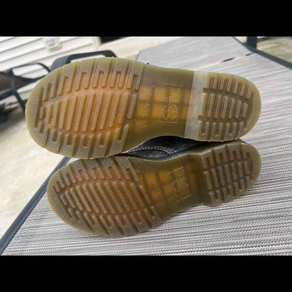 NWOB Dr Martens V Pascal Vegan Metallic Embossed Snake Print Boots Size 5-6 36EU - Picture 9 of 11